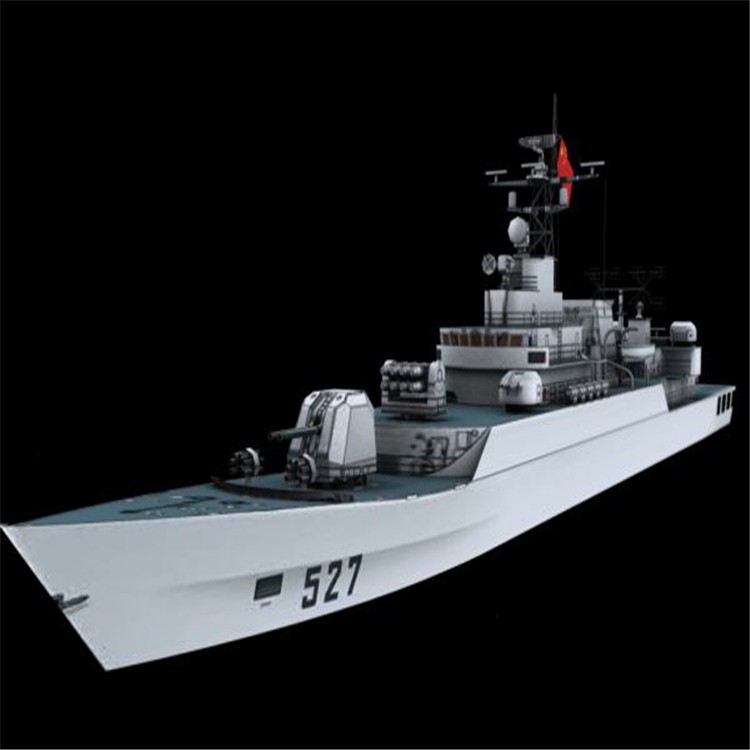黟县3d护卫舰模型